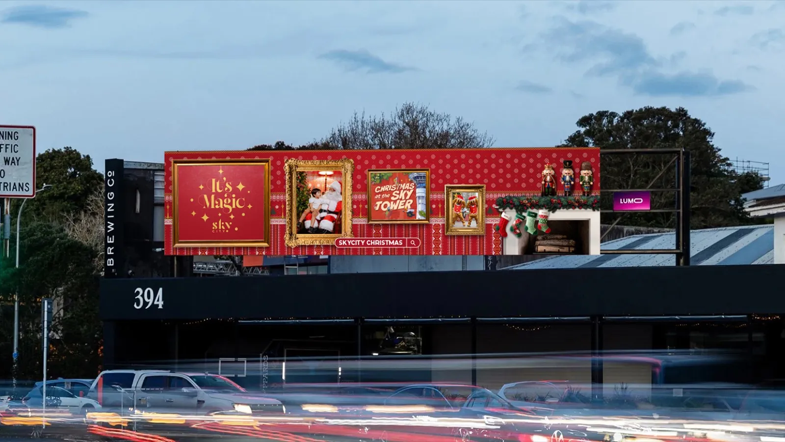 Xmas at SkyCity campaign artwork by Tanya Ludvigson, image 3 of 3.