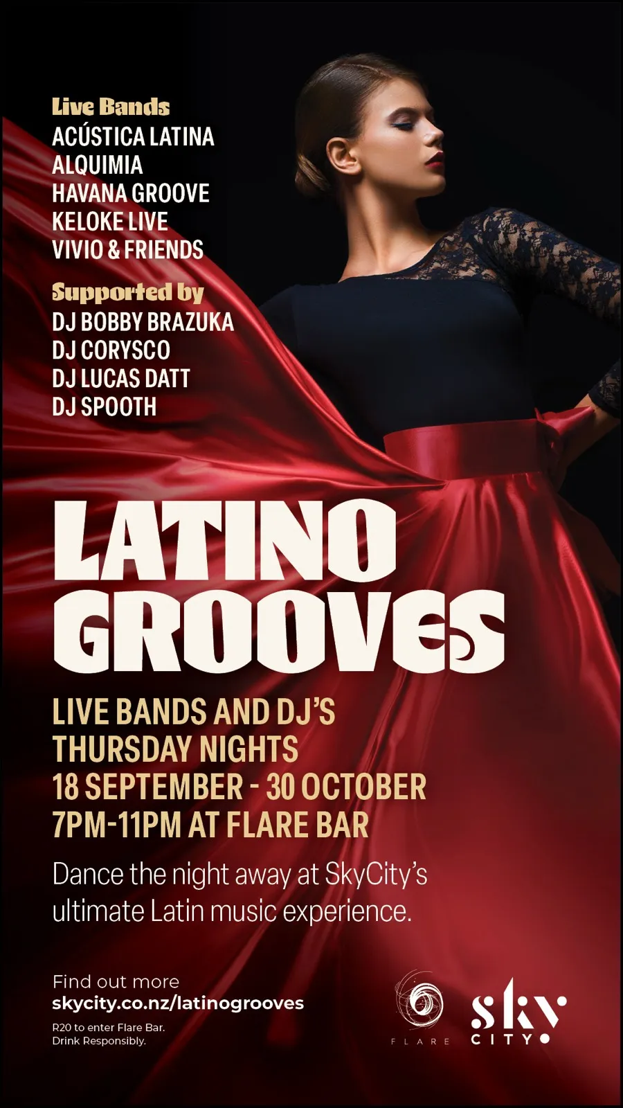 Latino Grooves campaign artwork by Tanya Ludvigson, image 2 of 3.