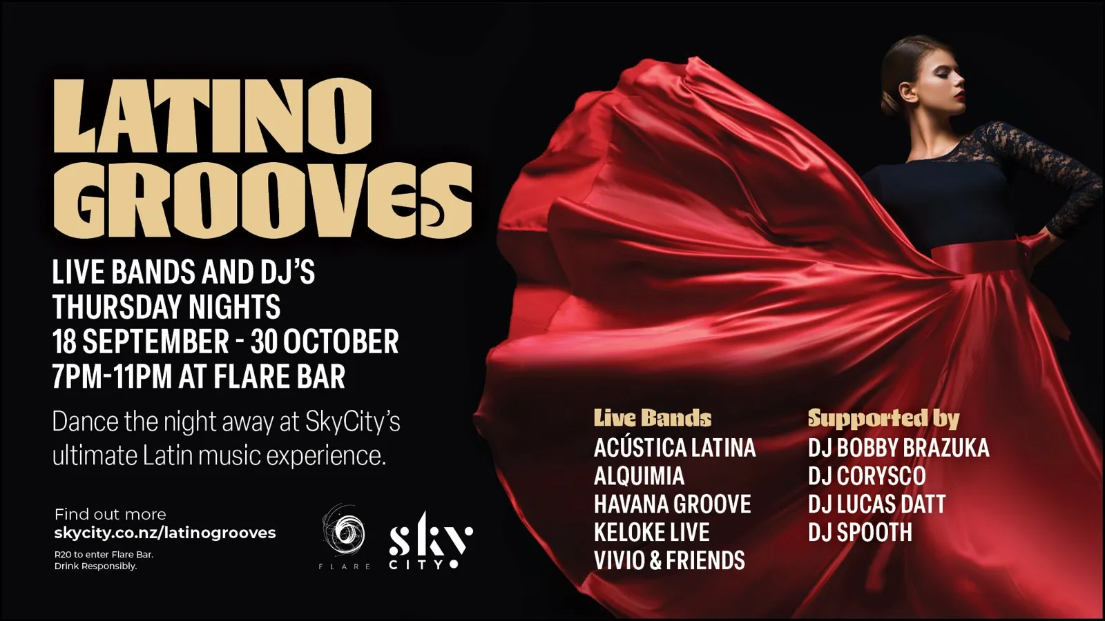 Latino Grooves campaign artwork by Tanya Ludvigson, image 3 of 3.