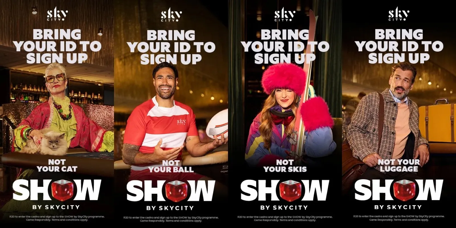 SHOW by SkyCity campaign artwork by Tanya Ludvigson, image 3 of 6.