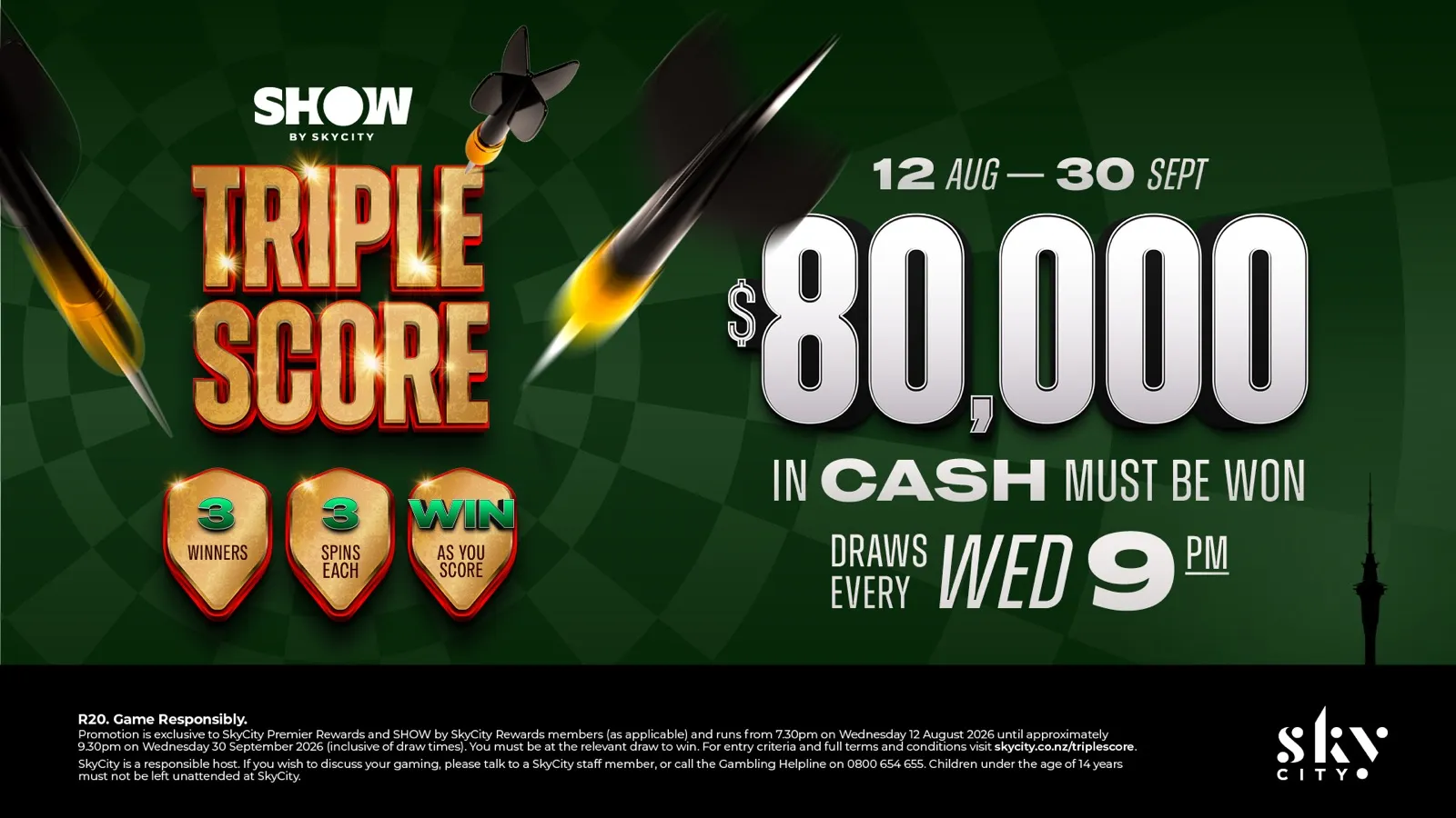 Triple Score campaign artwork by Tanya Ludvigson, image 2 of 3.